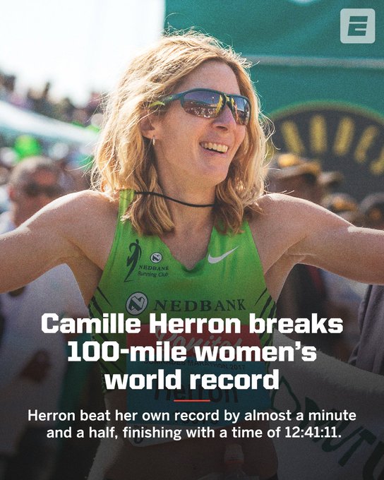 Naked Athlete Camille Herron Sets A New World Record